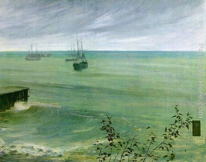 James Abbott McNeill Whistler Symphony in Grey and Green The Ocean